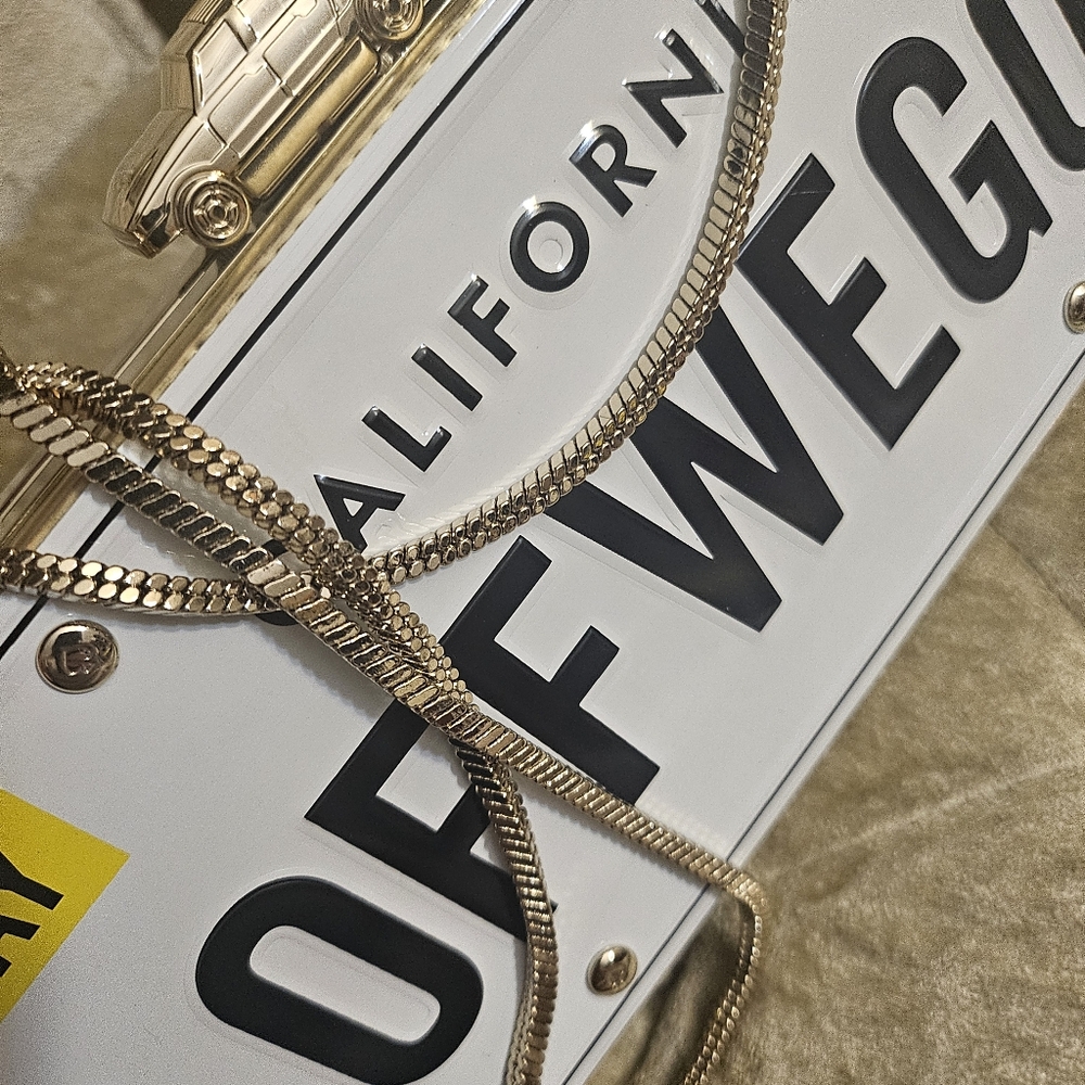 Kate Spade License Plate Clutch/sling Bag - Picture 3 of 9